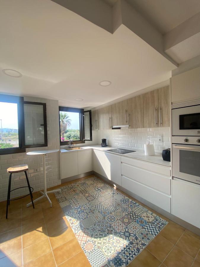 Casa Frente Al Mar Con Vistas Apartman Oliva Kültér fotó